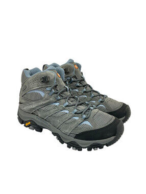 Merrell Women's Mid-Cut Moab 3 WP Trail Hiking Boots J500162 Granite Size 7M